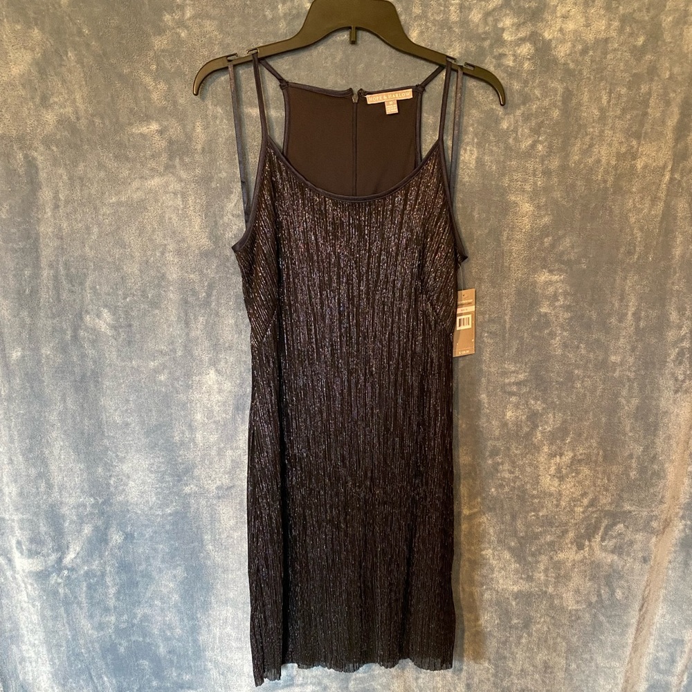Stunning Shimmering Little Blue Dress lol. 10 NWT